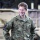 Prince Harry smiles during a visit to RAF Honington in Honington, England on February 10, 2012 
