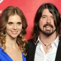 Jordyn Blum and Dave Grohl arrive at the 2012 MusiCares Person of the Year Tribute to Paul McCartney at the Los Angeles Convention Center on February 10, 2012