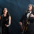 Joy Williams and John Paul White of The Civil Wars perform at The 54th Annual Grammy Awards at Staples Center in Los Angeles on February 12, 2012