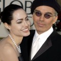 Angelina Jolie and Billy Bob Thornton arrive at the Golden Globe Awards at the Beverly Hilton in Beverly Hills, Calif. January 20, 2002 