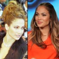 Jennifer Lopez in 1998 and in 2012
