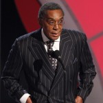 Don Cornelius presents the BET Lifetime Achievement Award onstage during the 2009 BET Awards held at the Shrine Auditorium, Los Angeles, on June 28, 2009 