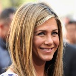 Jennifer Aniston is all smiles while she was honored with a star on the Hollywood Walk Of Fame in Hollywood, Calif. on February 22, 2012 