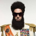 Sacha Baron Cohen as Admiral General Shabazz Aladeen in ‘The Dictator’