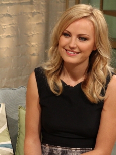 Malin Akerman stops by Access Holllywood Live on February 23, 2012