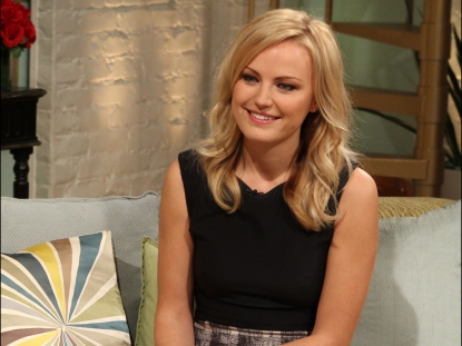 Malin Akerman stops by Access Holllywood Live on February 23, 2012