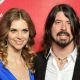 Jordyn Blum and Dave Grohl arrive at the 2012 MusiCares Person of the Year Tribute to Paul McCartney at the Los Angeles Convention Center on February 10, 2012