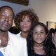 Bobby Brown, Whitney Houston and daughter Bobbi Kristina watch the premiere of ‘Being Bobby Brown,’ Atlanta, on June 27, 2005