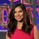 Roselyn Sanchez smiles during a visit to Access Hollywood Live on February 23, 2012