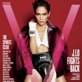 Jennifer Lopez on the cover of V Magazine (March 2012)