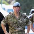 Prince Harry visits Up-Park Camp in Kingston, Jamaica on March 7, 2012