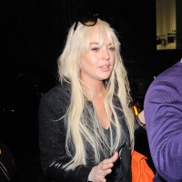 Lindsay Lohan is seen entering her Soho hotel in New York City on February 27, 2012 