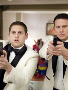 Jonah Hill and Channing Tatum in a screen from ‘21 Jump Street’