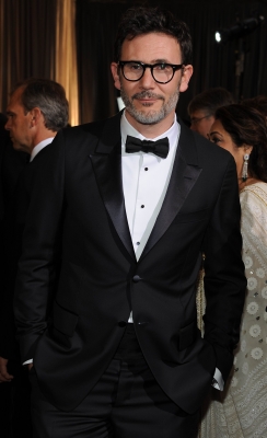 Best Director nominee Michel Hazanavicius looks dapper at the 84th Annual Academy Awards held at the Hollywood & Highland Center in Hollywood on February 26, 2012