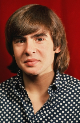 Davy Jones on the set of the television show ‘The Monkees’ in Los Angeles circa 1967