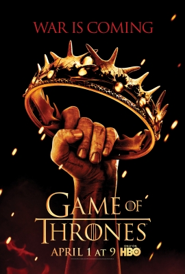 The key art for HBO’s ‘Game of Thrones’ Season 2