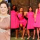 Maya Rudolph, Melissa McCarthy, and the ladies from ‘Glee’ in the ‘Bridesmaids’ poster pose