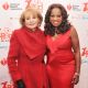 Barbara Walters and Star Jones attend the American Heart Association’s 2012 New York City Go Red for Women luncheon at the Hilton New York on February 28, 2012