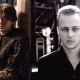 Maisie Williams as Arya Stark (left), Tom Wlaschiha (right)