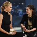 Charlize Theron and Kristen Stewart are all smiles on the set of NBC’s the ‘Today’ show in New York City on March 19, 2012