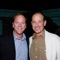 Kiefer Sutherland and Howard Gordon, executive producer of ‘24’ & ‘Homeland,’ attend the Showtime and Cinema Society premiere of ‘Homeland’ at a Private Residence, East Hampton, New York, on August 13, 2011