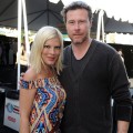 Tori Spelling and Dean McDermott attend John Varvatos 9th Annual Stuart House Benefit presented by Chrysler held at John Varvatos Los Angeles in West Hollywood, Calif. on March 11, 2012 