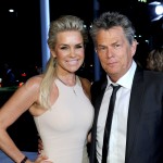 David Foster and Yolanda Hadid arrive at the 2012 MusiCares Person of the Year Tribute to Paul McCartney held at the Los Angeles Convention Center on February 10, 2012