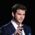 Liam Hemsworth speaks onstage during the ACM Fan Jam during the 47th Annual Academy Of Country Music Awards held at the Mandalay Bay Resort & Casino in Las Vegas on April 1, 2012 