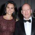 Emma Heming and Bruce Willis arrives at The Weinstein Company and Realativity Media’s 2011 Golden Globes after party held at Bar 210 inside The Beverly Hilton hotel in Beverly Hills, Calif. on January 16, 2011