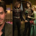 Francois Arnaud speaks with Access Hollywood (left) and in ‘The Borgias’ Season 2 (right)
