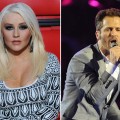 Christina Aguilera and Tony Lucca on NBC’s ‘The Voice’