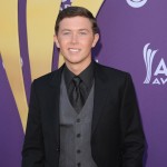 Scotty McCreery arrives at the 47th Annual Academy of Country Music Awards in Las Vegas, Nevada on April 1, 2012 