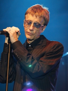 Robin Gibb performs live during a concert at the Stadtwerkefestival in Potsdam, Germany, on July 3, 2011 