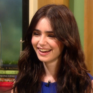 Lily Collins Jokes About Her Much-Talked-About Eyebrows
