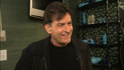 Charlie Sheen speaks with Access Hollywood correspondent Jill Martin, March 29, 2012