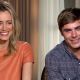 Zac Efron and Taylor Schilling at the ‘The Lucky One’ junket in Los Angeles on April 1, 2012