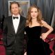 Brad Pitt and Angelina Jolie arrive at the 84th Annual Academy Awards held at the Hollywood & Highland Center in Hollywood on February 26, 2012