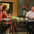 Chaz Bono stops by Access Hollywood Live on April 20, 2012