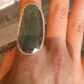 LeAnn Rimes sport the ring that Eddie Cibrian gave her for their first anniversary on April 22, 2012