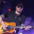 Eric Church performs onstage during the Academy of Country Music concerts on Fremont at the Fremont Street Experience in Las Vegas on March 30, 2012 