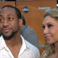 Jaleel White and Kym Johnson chat with Access Hollywood at ‘Dancing with the Stars’ on May 1, 2012
