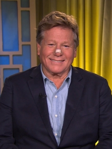 Ryan O’Neal speaks to Billy Bush and Kit Hoover via satellite from New York City for Access Hollywood Live, May 2012