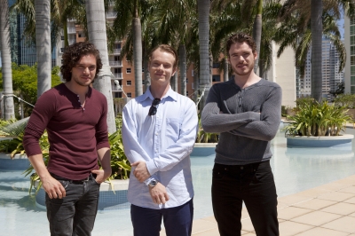 Kit Harington, Alfie Allen and Richard Madden promote ‘Game of Thrones’ in Miami, April 2012
