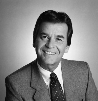 Dick Clark seen on February 25, 1985 