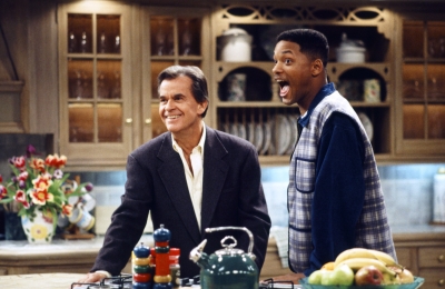 Dick Clark with Will Smith on ‘The Fresh Prince of Bel Air,’ March 11, 1994