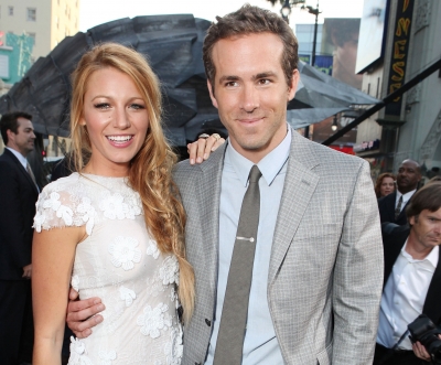 Blake Lively and Ryan Reynolds at Warner Bros. premiere of ‘Green Lantern’ at Grauman’s Chinese Theatre in Hollywood, Calif. on June 15, 2011