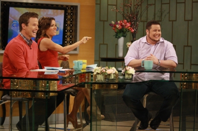 Chaz Bono stops by Access Hollywood Live on April 20, 2012
