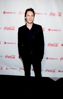 Taylor Kitsch, recipient of the Male Star of Tomorrow Award, is spotted at the CinemaCon awards ceremony at the Pure Nightclub in Las Vegas on April 26, 2012 