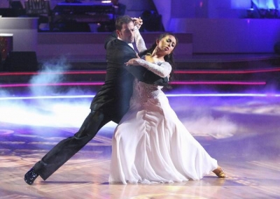 William Levy and Cheryl Burke perform the Viennese waltz on ‘Dancing,’ April 30, 2012