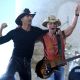 Tim McGraw and Kenny Chesney perform during the 47th Annual Academy of Country Music Awards at the MGM Grand Garden Arena, Las Vegas, April 1, 2012